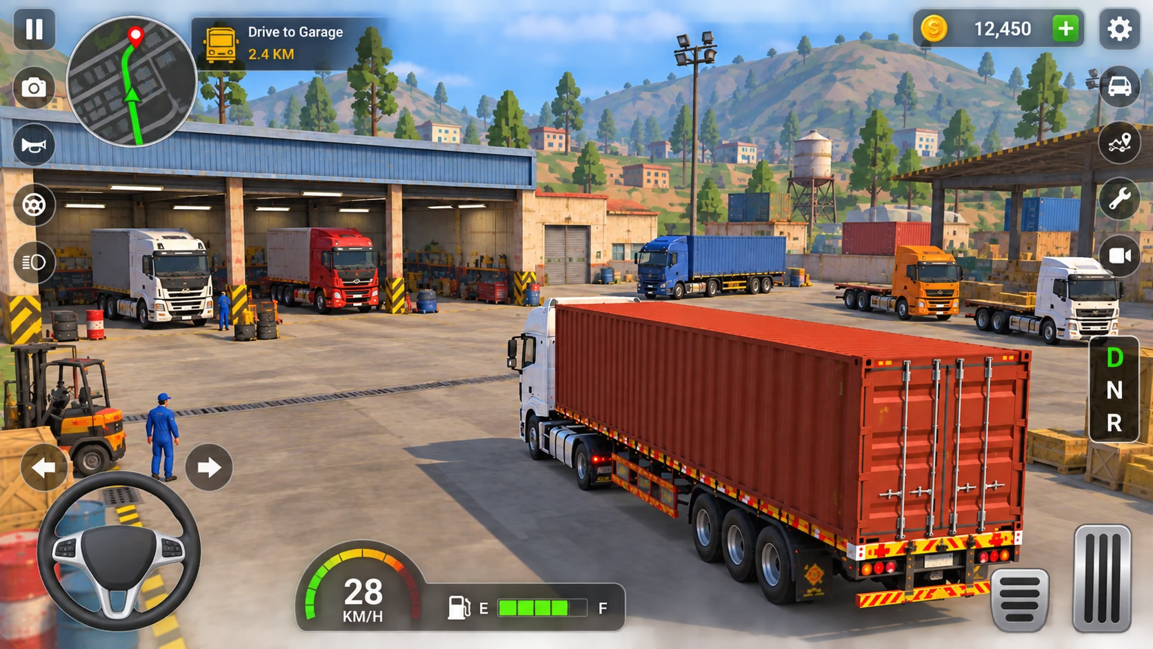 Real Truck Driving 3d screenshot